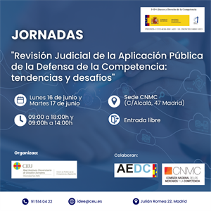 JORNADAS: "Revisión Judicial de la aplicación púbilca de la defensa de la competencia"